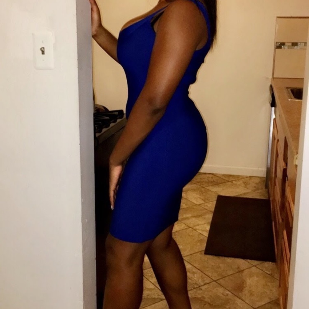 Blue Bodycon Dress